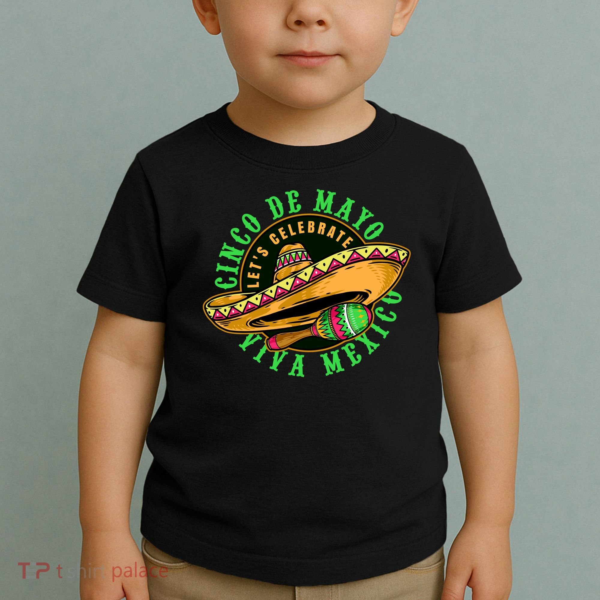 Cinco De Mayo Viva Mexico Toddler T-Shirt