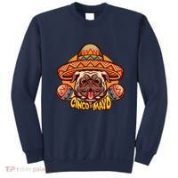 Cinco De Mayo Cute Pug Sweatshirt thumb 0