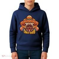 Cinco De Mayo Cute Pug Kids Hoodie thumb 4
