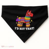 Cinco De Mayo Id Hit That Funny Pinata USA-Made Doggie Bandana thumb 0