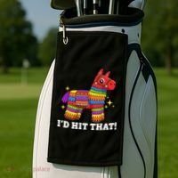 Cinco De Mayo Id Hit That Funny Pinata Golf Towel thumb 2