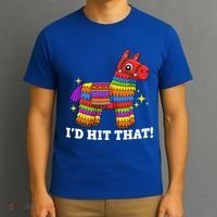 Cinco De Mayo Id Hit That Funny Pinata T-Shirt thumb 3