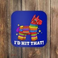 Cinco De Mayo Id Hit That Funny Pinata Coaster thumb 0