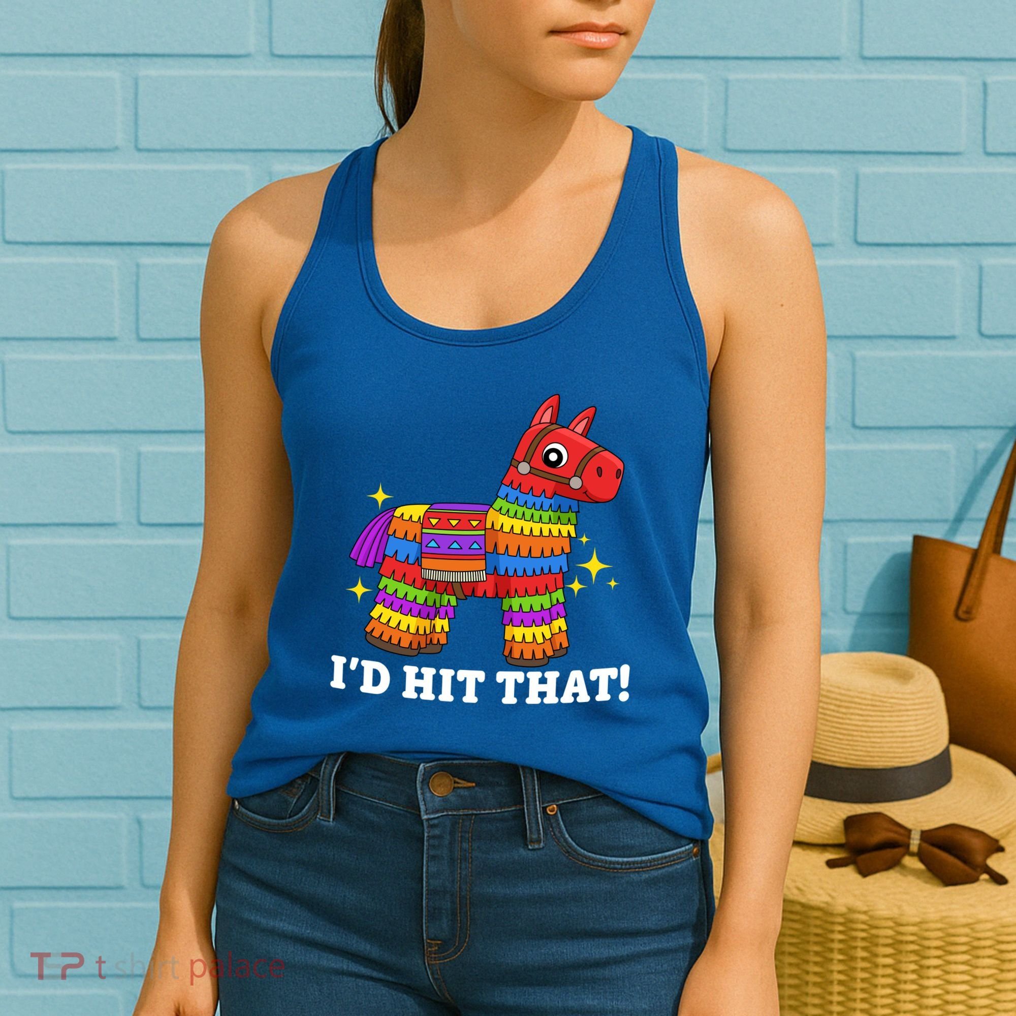 Cinco De Mayo Id Hit That Funny Pinata Women's Tank Top