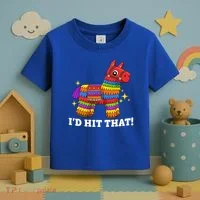 Cinco De Mayo Id Hit That Funny Pinata Toddler T-Shirt thumb 3