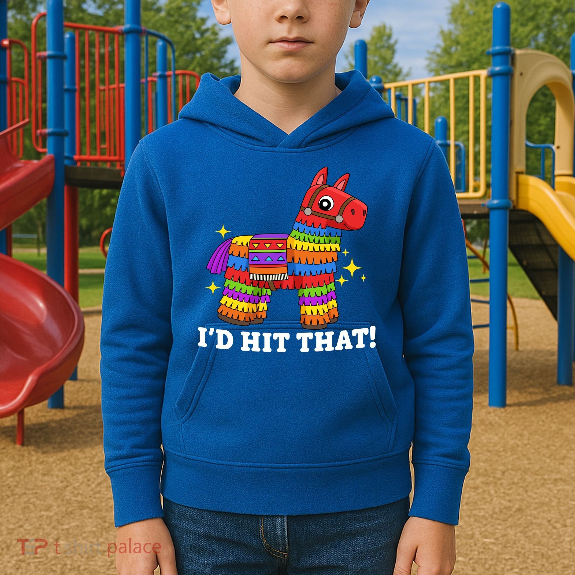 Cinco De Mayo Id Hit That Funny Pinata Kids Hoodie