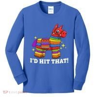 Cinco De Mayo Id Hit That Funny Pinata Kids Long Sleeve Shirt thumb 0