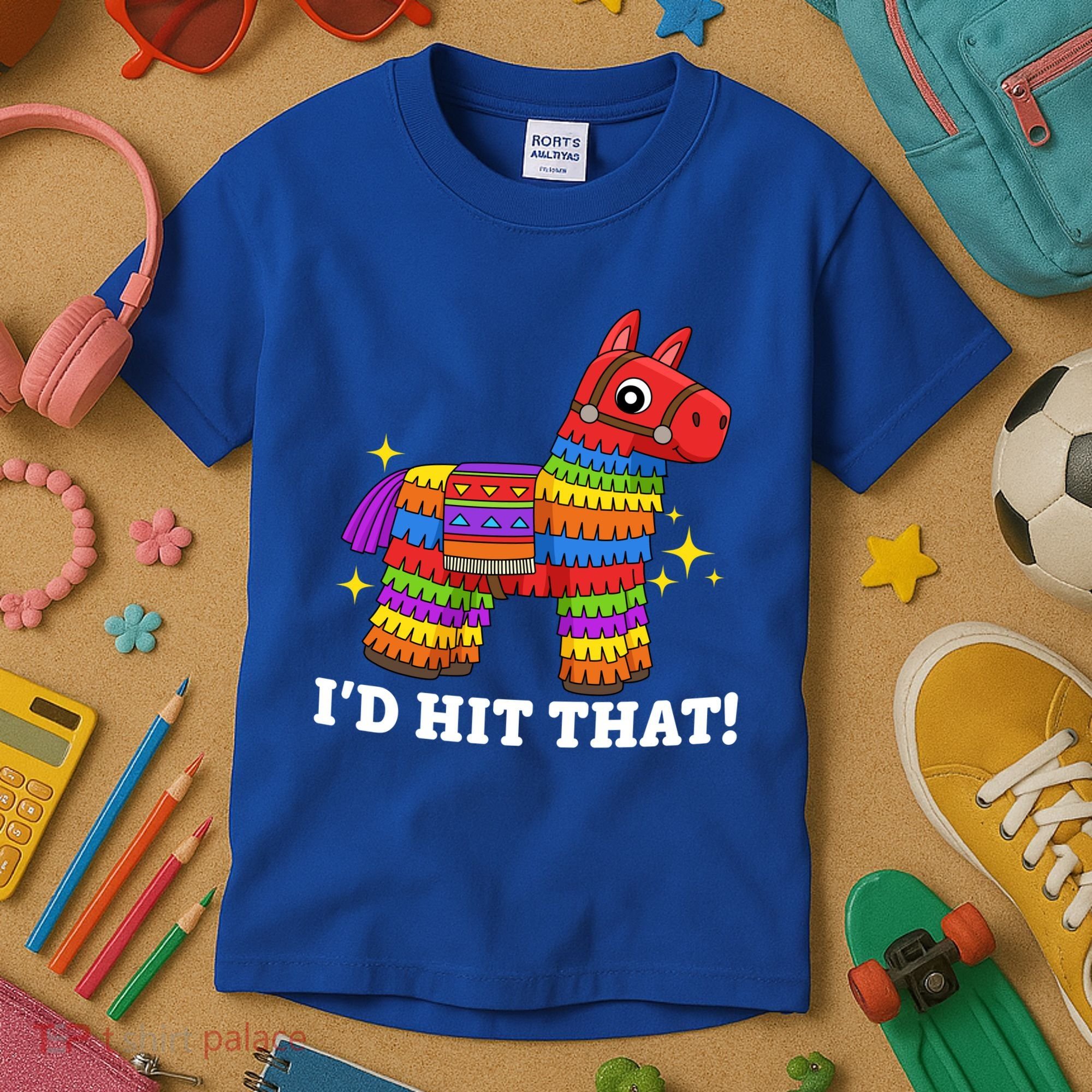 Cinco De Mayo Id Hit That Funny Pinata Kids T-Shirt
