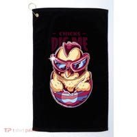 Chicks Dig Me Funny Golf Towel thumb 0