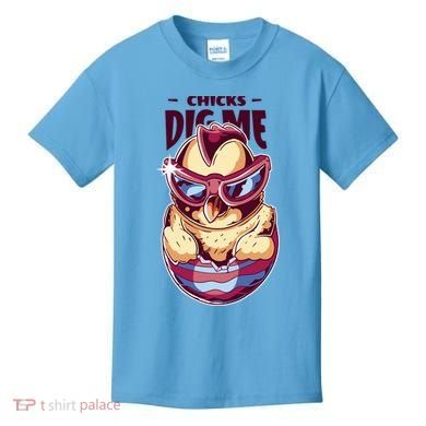 Chicks Dig Me Funny Kids T-Shirt