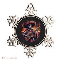 Cinco De Mayo Skeleton Sugar Skull Fiesta Sombreros Guitar Ornament thumb 0