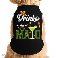 Cinco De Mayo Shirt Drinko De Mayo Fiesta Mexican Party Doggie Tank thumb 0