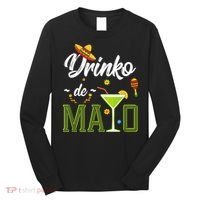 Cinco De Mayo Shirt Drinko De Mayo Fiesta Mexican Party Long Sleeve Shirt thumb 0