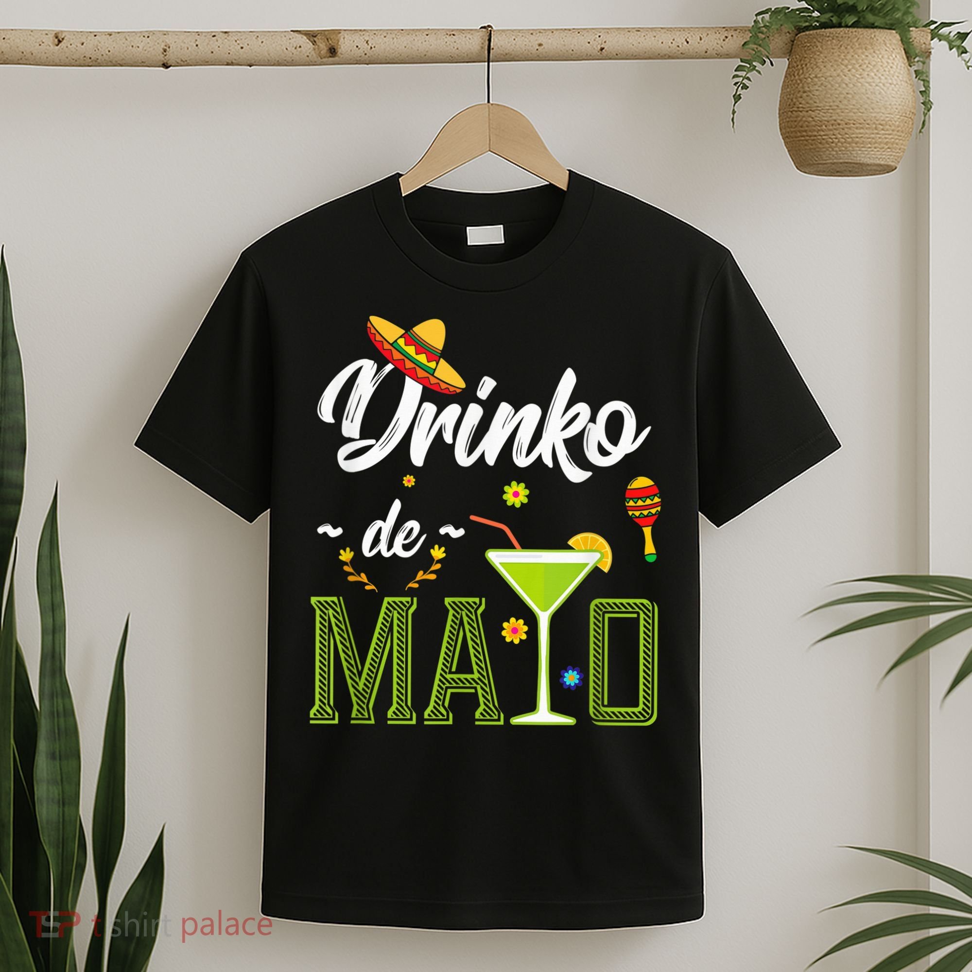 Cinco De Mayo Shirt Drinko De Mayo Fiesta Mexican Party T-Shirt