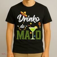 Cinco De Mayo Shirt Drinko De Mayo Fiesta Mexican Party T-Shirt thumb 3