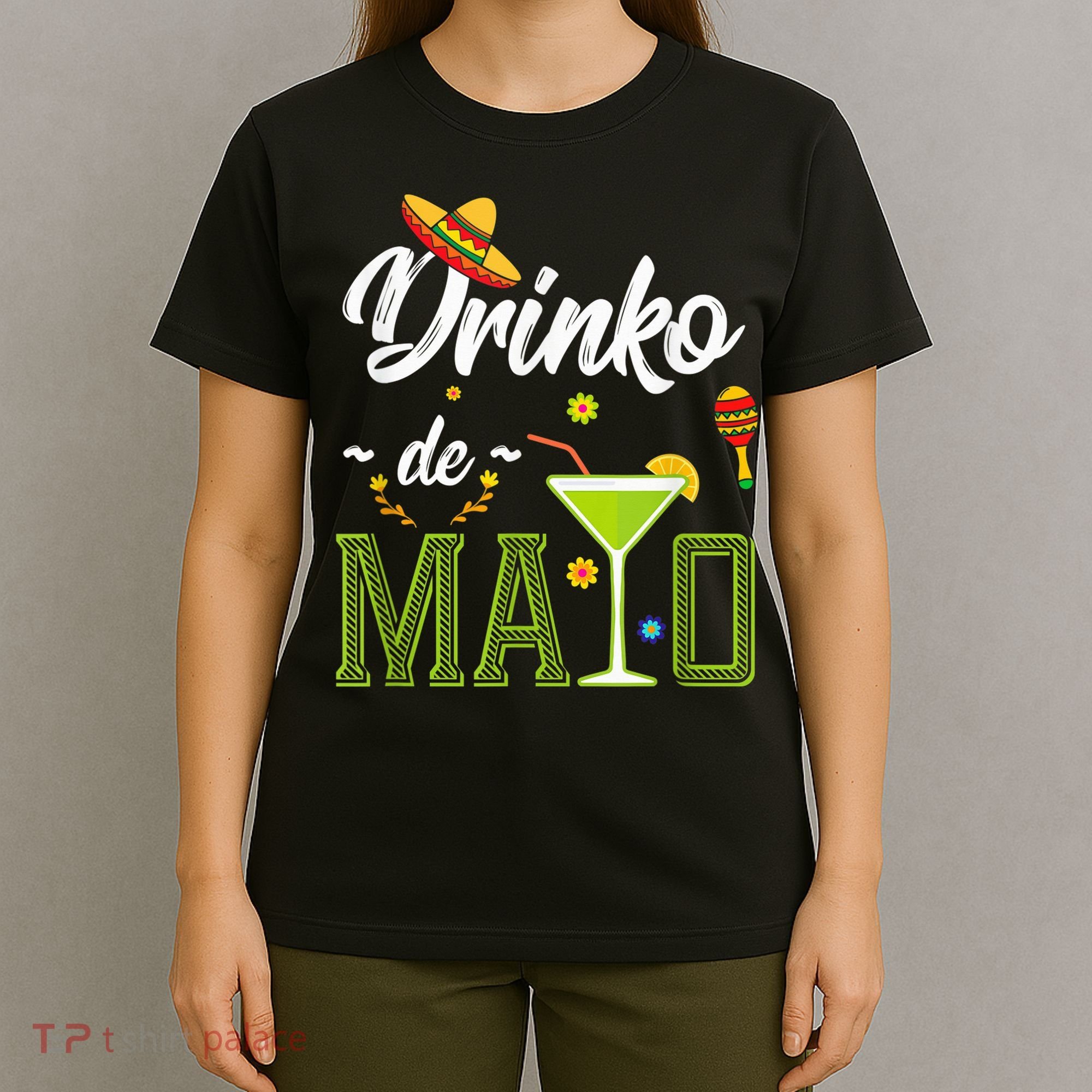 Cinco De Mayo Shirt Drinko De Mayo Fiesta Mexican Party T-Shirt