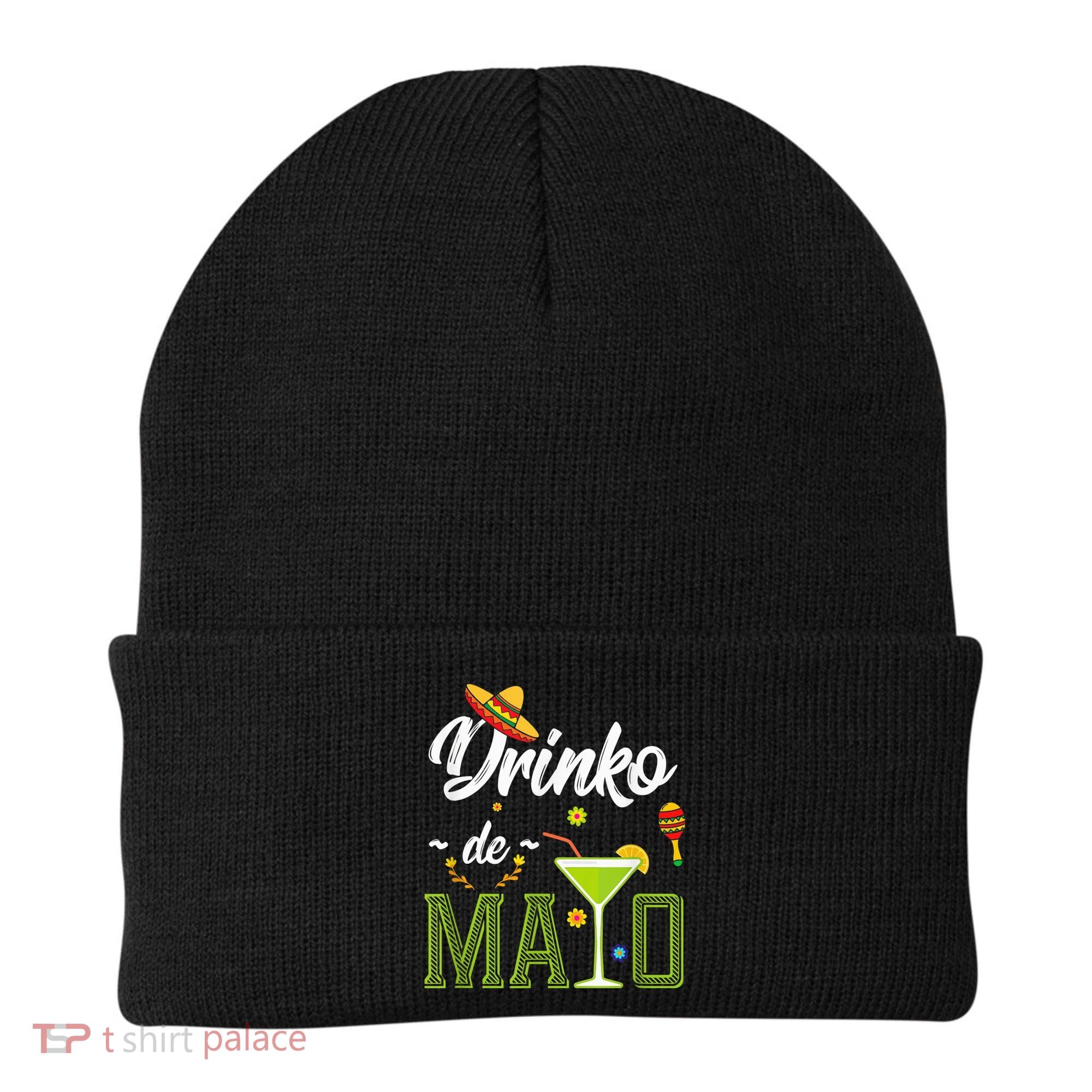 Cinco De Mayo Shirt Drinko De Mayo Fiesta Mexican Party Beanie