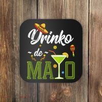 Cinco De Mayo Shirt Drinko De Mayo Fiesta Mexican Party Coaster thumb 0