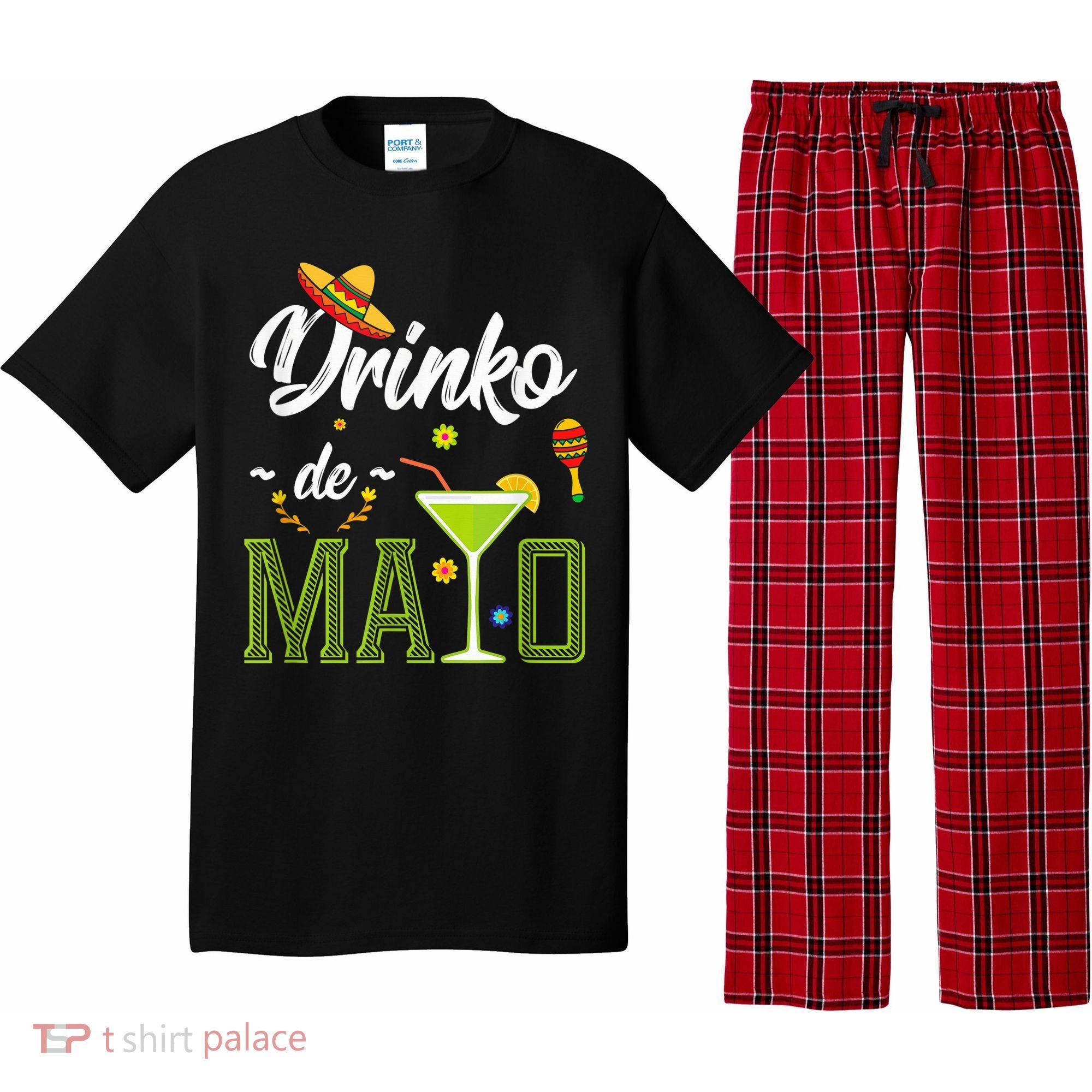 Cinco De Mayo Shirt Drinko De Mayo Fiesta Mexican Party Pajama Set