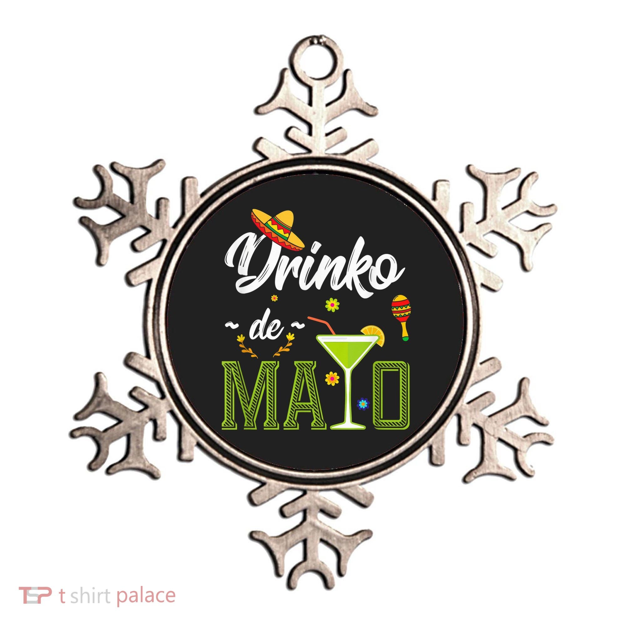 Cinco De Mayo Shirt Drinko De Mayo Fiesta Mexican Party Ornament
