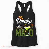 Cinco De Mayo Shirt Drinko De Mayo Fiesta Mexican Party Women's Tank Top thumb 0