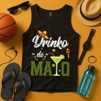 Cinco De Mayo Shirt Drinko De Mayo Fiesta Mexican Party Tank Top thumb 4