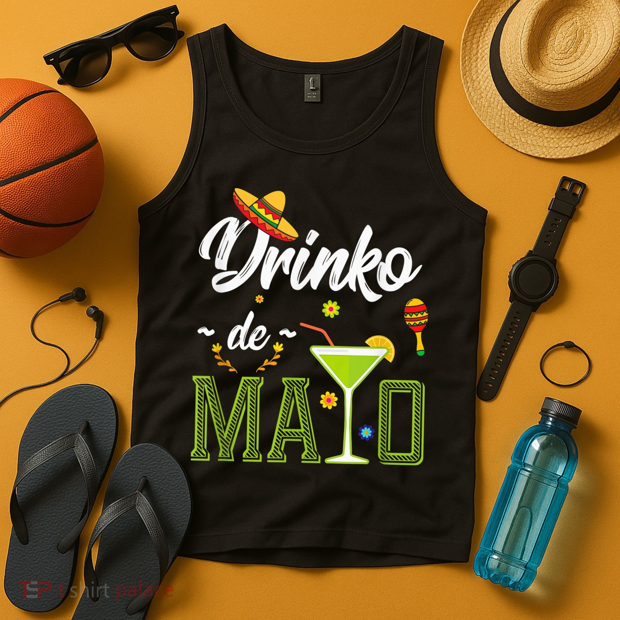 Cinco De Mayo Shirt Drinko De Mayo Fiesta Mexican Party Tank Top