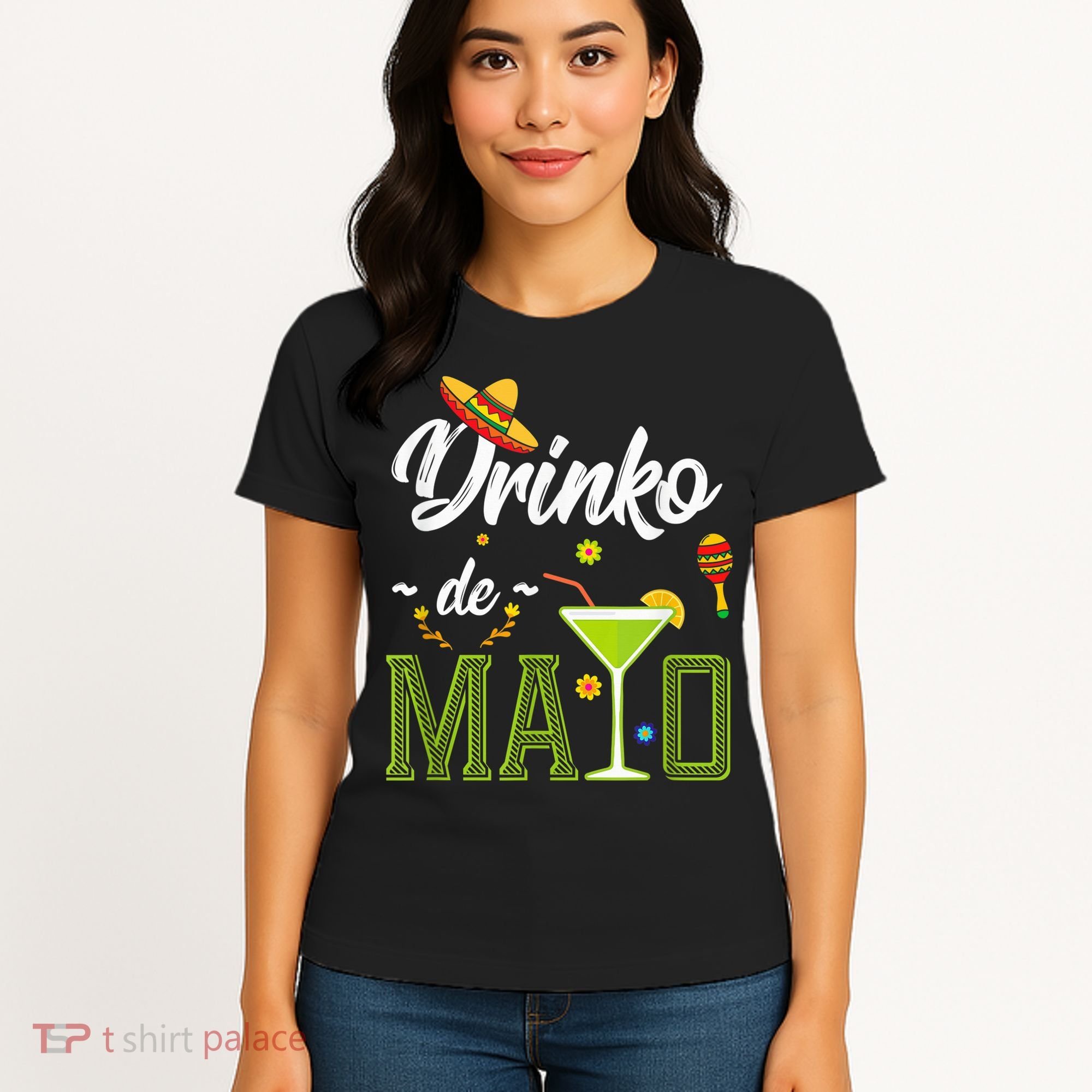 Cinco De Mayo Shirt Drinko De Mayo Fiesta Mexican Party Women's T-Shirt