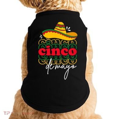 Cinco De Mayo Mexican Fiesta 5 De Mayo Doggie Tank
