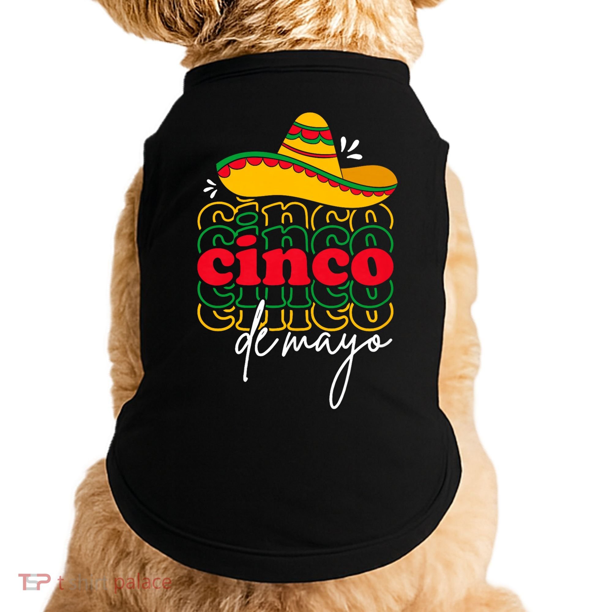 Cinco De Mayo Mexican Fiesta 5 De Mayo Doggie Tank