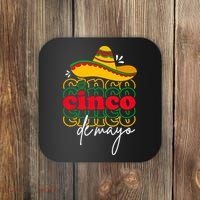 Cinco De Mayo Mexican Fiesta 5 De Mayo Coaster thumb 0