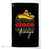 Cinco De Mayo Mexican Fiesta 5 De Mayo Golf Towel thumb 0