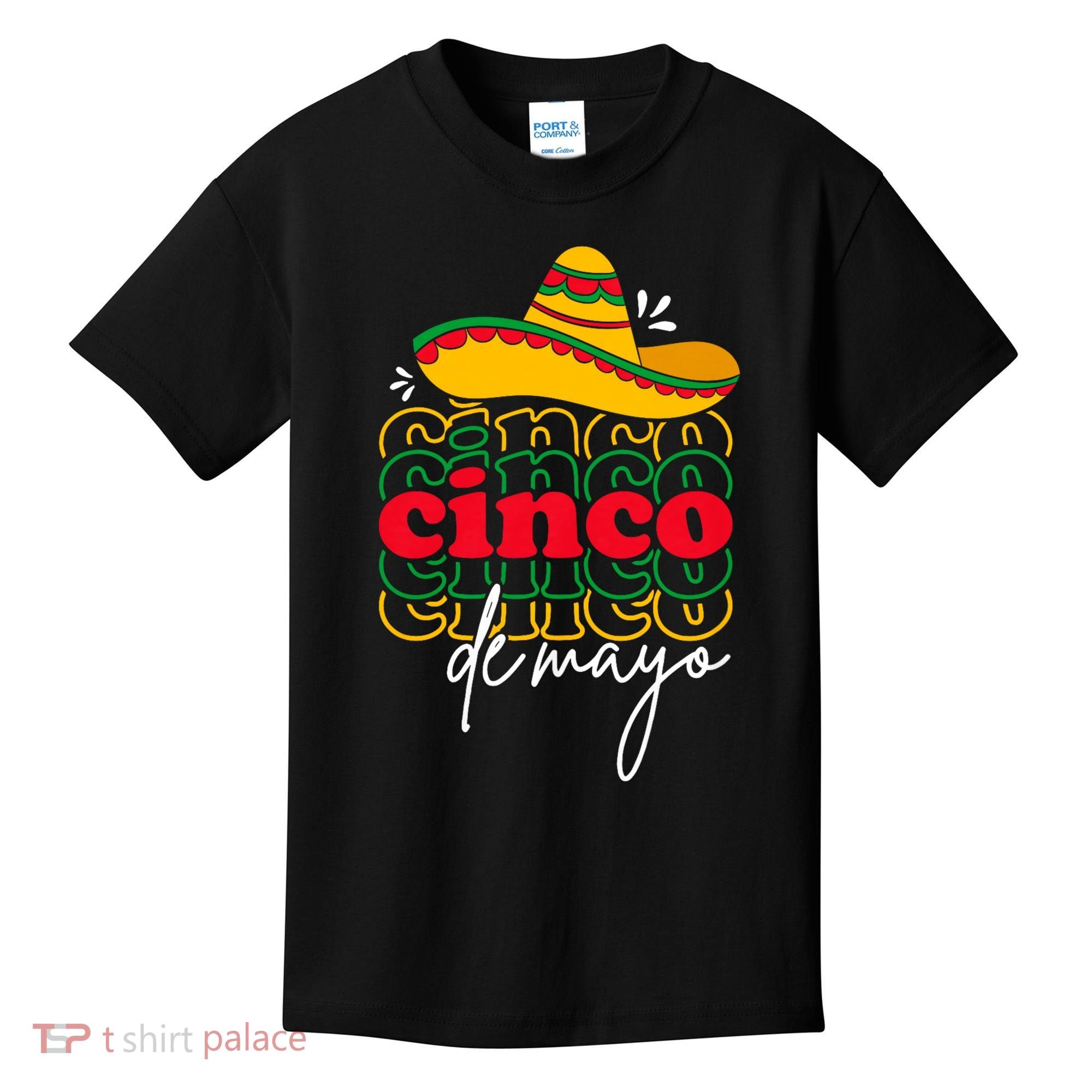 Cinco De Mayo Mexican Fiesta 5 De Mayo Kids T-Shirt