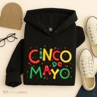 Cinco De Mayo Chili Pepper Celebration Hoodie thumb 4
