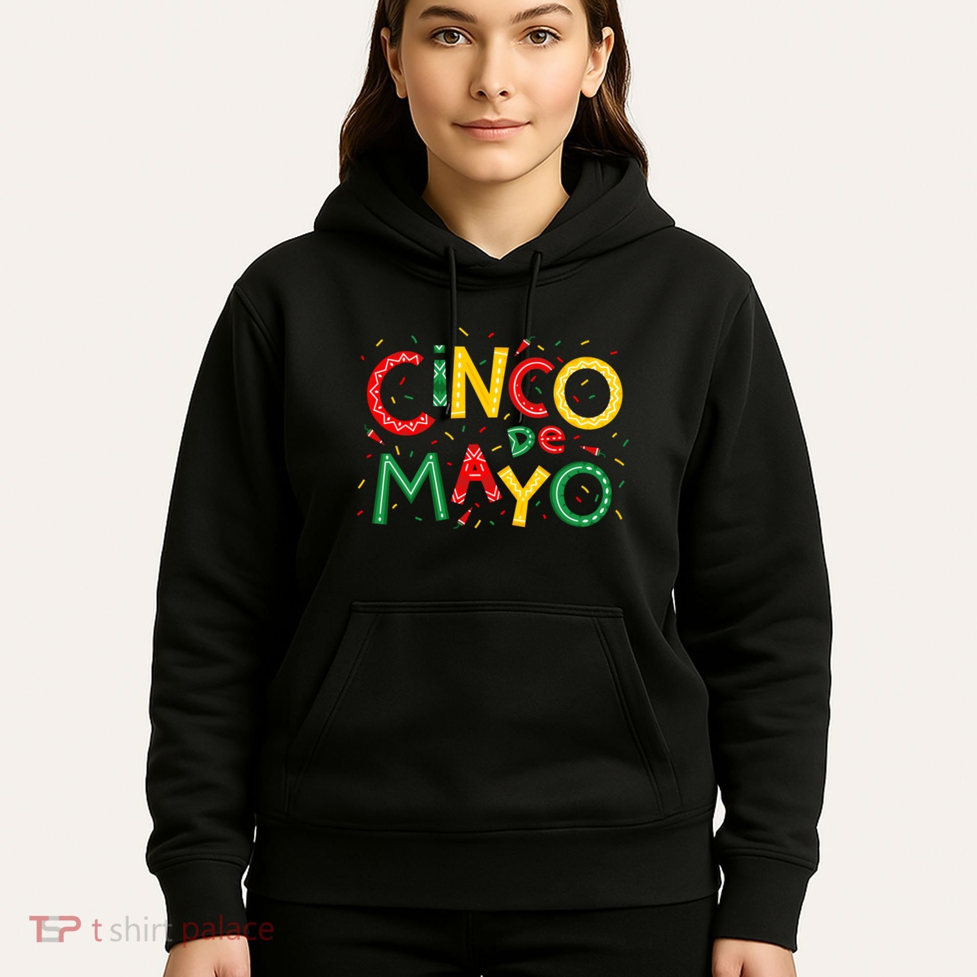Cinco De Mayo Chili Pepper Celebration Hoodie