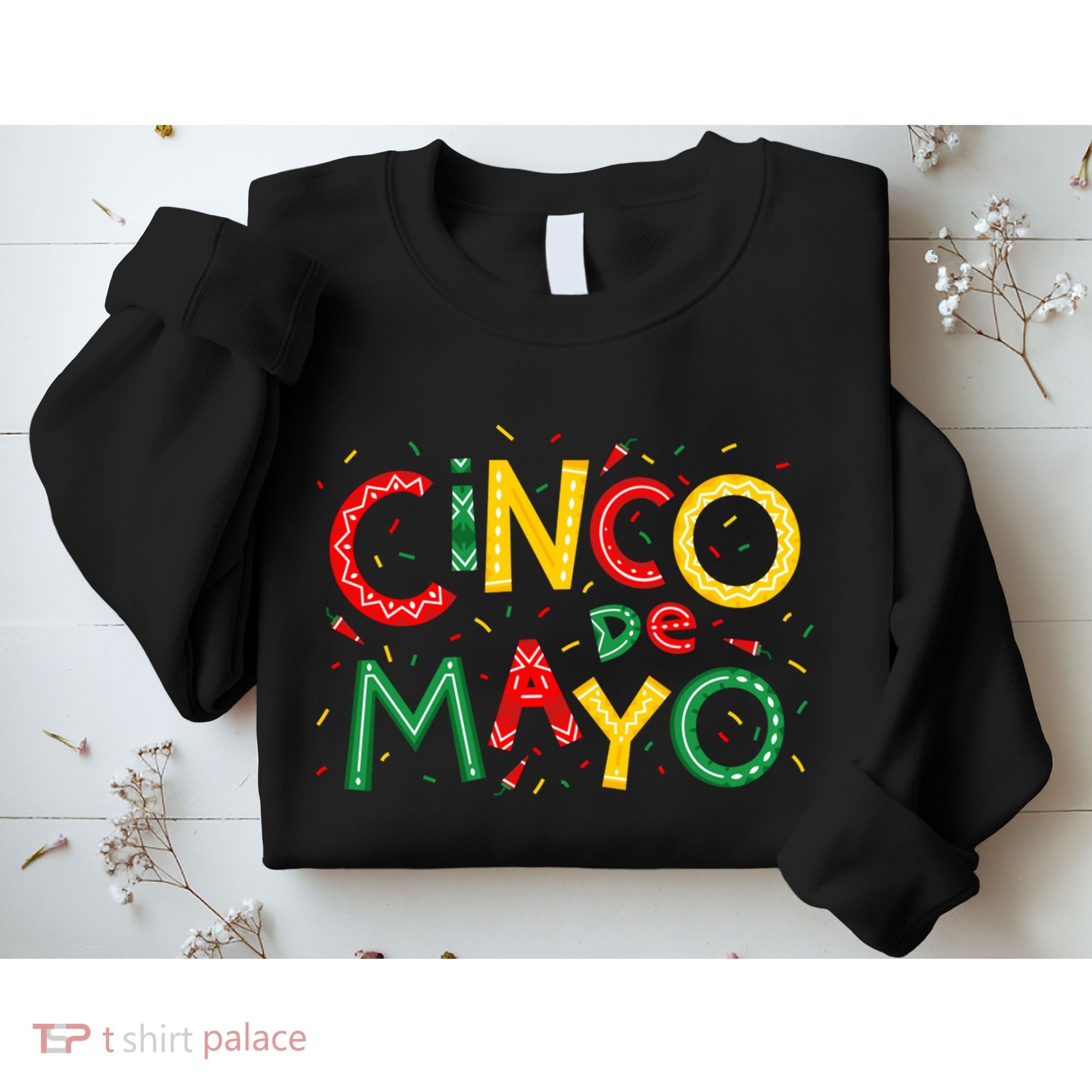 Cinco De Mayo Chili Pepper Celebration Sweatshirt