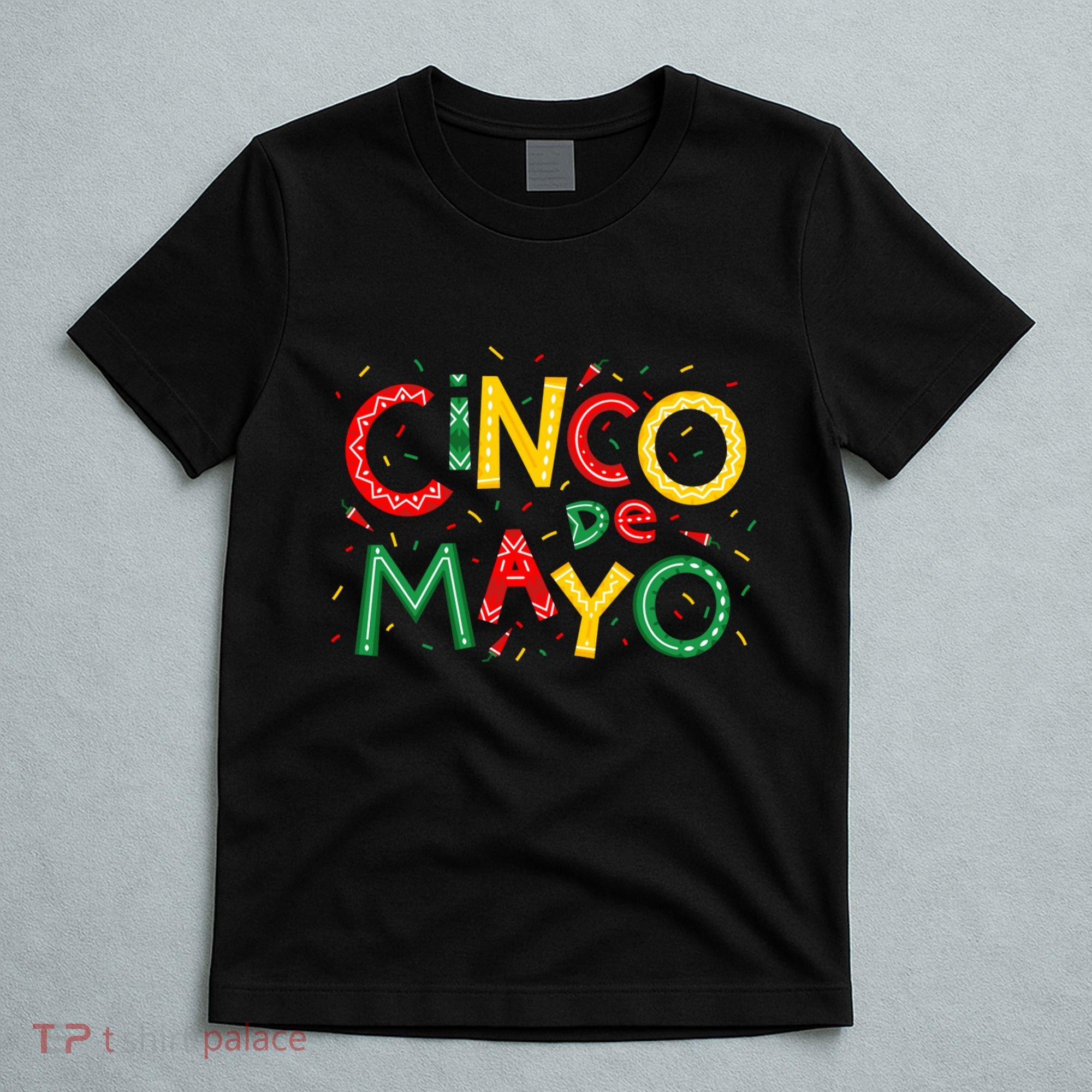 Cinco De Mayo Chili Pepper Celebration T-Shirt