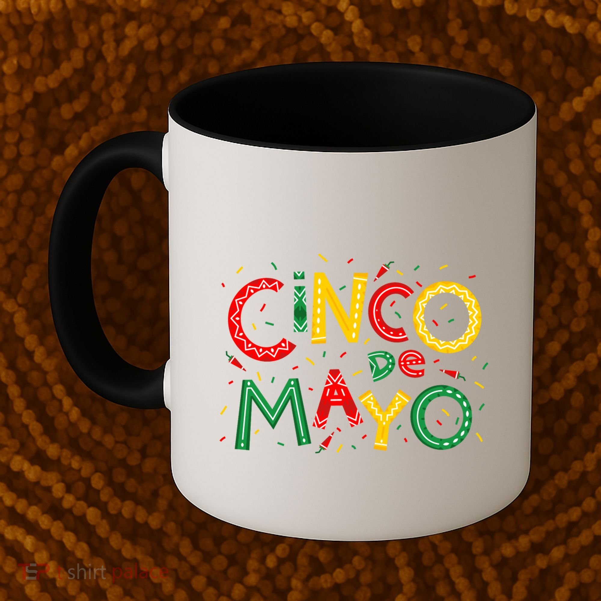 Cinco De Mayo Chili Pepper Celebration Coffee Mug