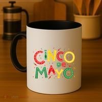 Cinco De Mayo Chili Pepper Celebration Coffee Mug thumb 4
