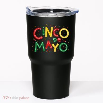 Cinco De Mayo Chili Pepper Celebration Tumbler