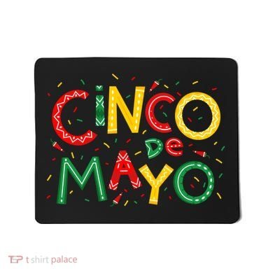 Cinco De Mayo Chili Pepper Celebration Mousepad