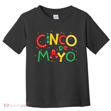 Cinco De Mayo Chili Pepper Celebration Toddler T-Shirt
