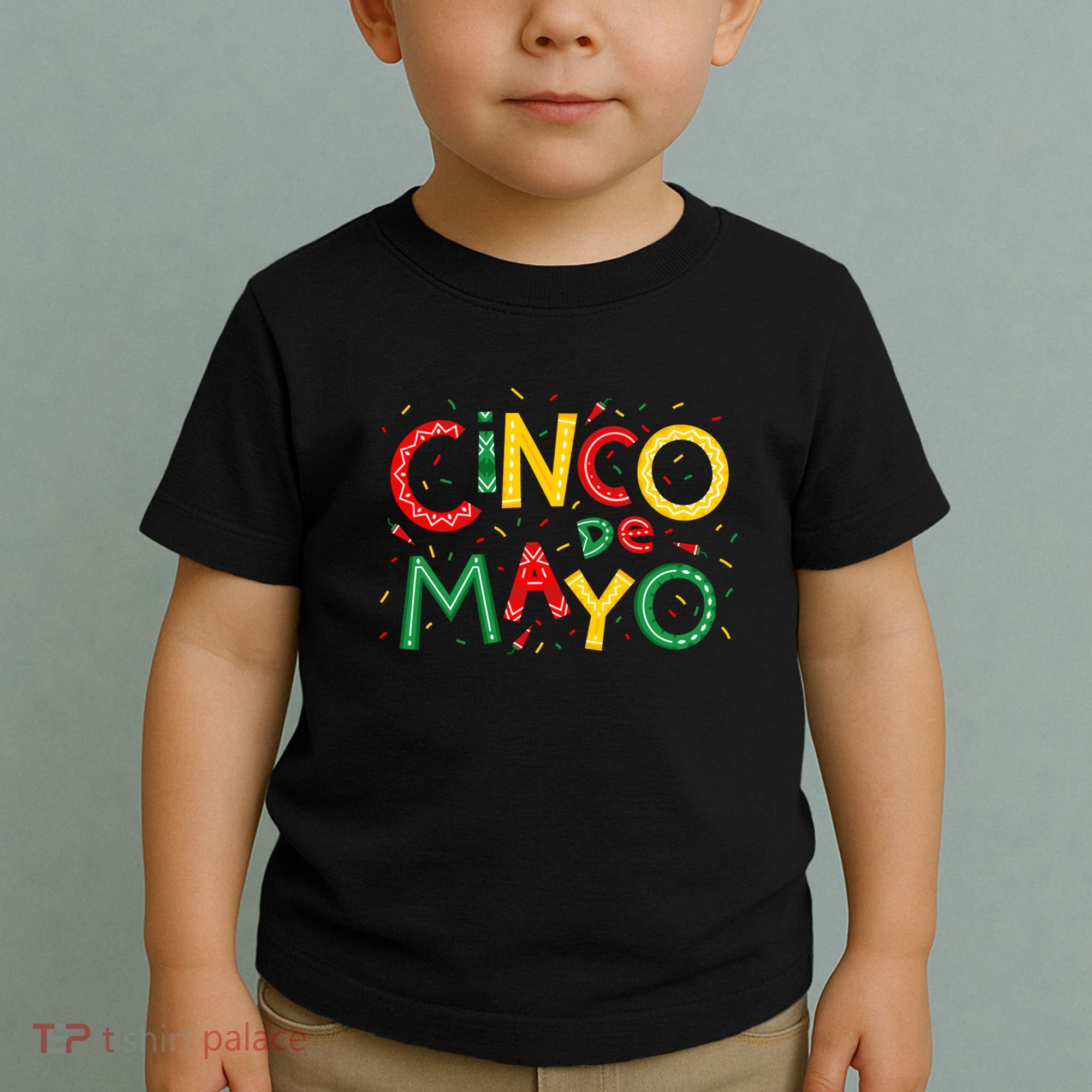 Cinco De Mayo Chili Pepper Celebration Toddler T-Shirt