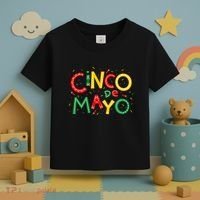 Cinco De Mayo Chili Pepper Celebration Toddler T-Shirt thumb 3