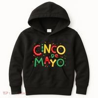 Cinco De Mayo Chili Pepper Celebration Kids Hoodie thumb 0