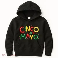 Cinco De Mayo Chili Pepper Celebration Kids Hoodie thumb 0
