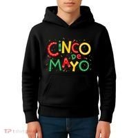Cinco De Mayo Chili Pepper Celebration Kids Hoodie thumb 4