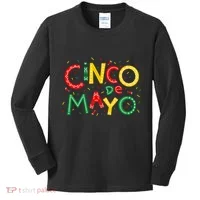 Cinco De Mayo Chili Pepper Celebration Kids Long Sleeve Shirt thumb 0