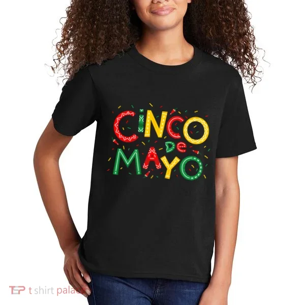 Cinco De Mayo Chili Pepper Celebration Kids T-Shirt