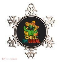 Cinco De Mayo Mexican Immigrant Chill Im Legal Funny Ornament thumb 0